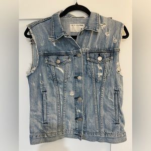 Rag And Bone Womens denim vest